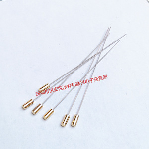 Sonda de prueba de acero de 3.5x95.25x0.5mm con cabeza en D para piezas de accesorios de prueba - Product Image 1