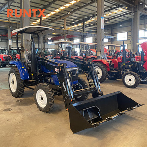 Runtx máy kéo 50 HP cao cấp trang trại ổ đĩa bánh xe máy kéo mới máy kéo với phía trước loader - Product Image 1