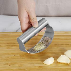 Espremedor de Alho Manual de Aço Inoxidável de Alta Qualidade - Ferramenta de Cozinha Portátil e Ecológica - Product Image 1