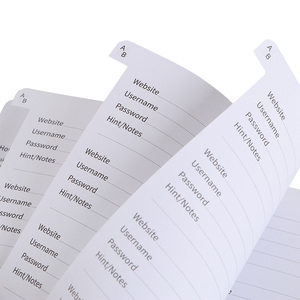 Tùy chỉnh chất lượng cao tùy chỉnh web mật khẩu cuốn sách nhật ký kế hoạch trường máy tính xách tay - Product Image 6