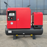 Compresseur d'air monophasé Sollant 4-en-1 tout-en-un avec sécheur d'air 7bar 8bar 7.5kw Compresseur d'air industriel
