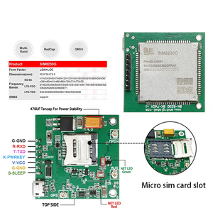 Module de carte mère 5G SIMCom SIM8230G, module de breakout multi-bandes mondial, compatible RedCap, GNSS/GPS, compatible bandes LTE 4G, SIM7600 <span class=keywords><strong>SIM8200</strong></span> - Product Image 6
