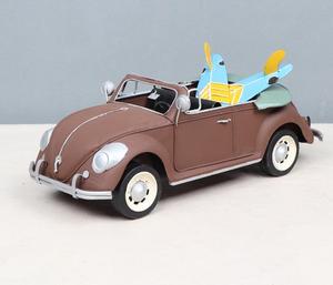 Modellino di Auto Sportiva Modificata, Beetle Classico in Ferro Battuto Fatto a Mano - Product Image 3
