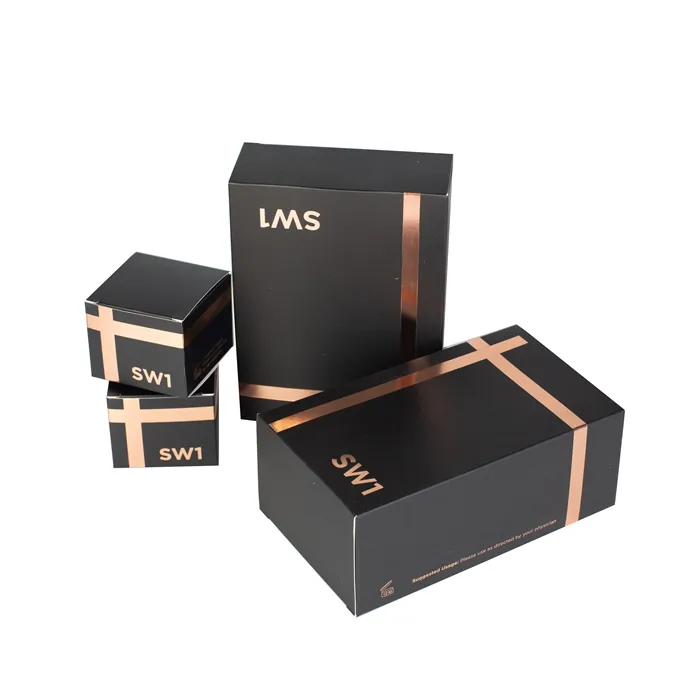Paper Box Packaging With Logo, Cosmetic Packaging Box