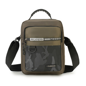 Bolso cruzado de estilo coreano para hombre, de gran capacidad, de tela Oxford, con patrón de camuflaje, duradero, para viajes de negocios - Product Image 2