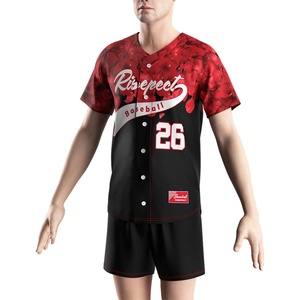 Newest Fashion Breathable <b>Hip</b>-hop t Shirts Designs College Uniforms Youth Baseball Jersey - Product Image 3