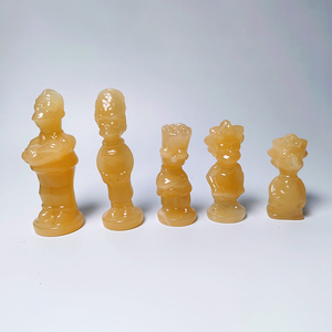 Vente en gros d'artisanat en cristal <span class=keywords><strong>Figurines</strong></span> en cristal de guérison <span class=keywords><strong>Simpsons</strong></span> calcite <span class=keywords><strong>Simpsons</strong></span> pour la décoration - Product Image 5