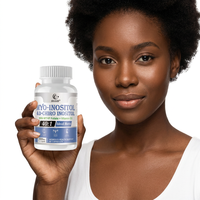 DUOZI OEM Myo Inositol D Chiro Inositol 40:1 avec MTHF Folate Vitamine D3 Complément alimentaire pour la santé des femmes 60 capsules