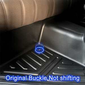 Accesorios Interiores para Todo Clima, Revestimiento de Piso Delantero y Trasero, Alfombrillas de Coche 5D TPE Impermeables y Antideslizantes para <span class=keywords><strong>Mazda</strong></span> Atenza 2012-<span class=keywords><strong>2021</strong></span> - Product Image 6