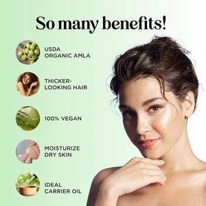 Olio per <span class=keywords><strong>Capelli</strong></span> all'<span class=keywords><strong>Amla</strong></span>, Olio Nutriente alle Erbe con <span class=keywords><strong>Amla</strong></span> Pura ed Estratti Botanici per un Cuoio Capelluto Sano e Idratato, Potente Olio per <span class=keywords><strong>Capelli</strong></span> all'<span class=keywords><strong>Amla</strong></span> - Product Image 5