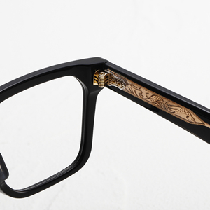 Monturas de Gafas Rectangulares de Aro Completo con Patrón de Caparazón de Tortuga, Anti-UV, Corrección de Visión para Adultos Unisex - Product Image 5