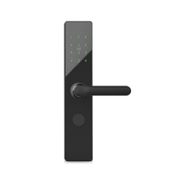 La serrure de porte d'appartement d'hôtel en ligne biométrique de mot de passe de TTlock fonctionne avec le capteur de porte de passerelle G2