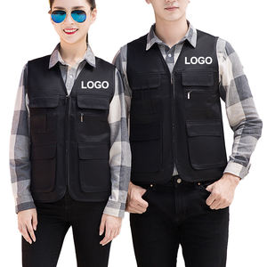 <span class=keywords><strong>Chaleco</strong></span> Formal de Poliéster Negro Transpirable de Punto <span class=keywords><strong>para</strong></span> Camareros con Impresión <span class=keywords><strong>para</strong></span> Personal de Servicio de Hot Pot - Product Image 1