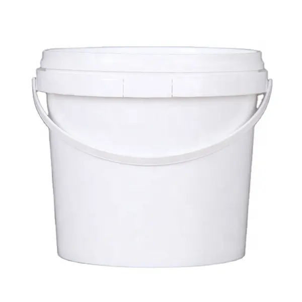 5L Food Grade plastic bucket, Empty 5KG Food Pails with handle and lid for food