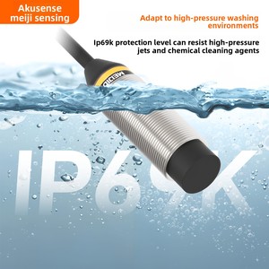 Akusense cho cảm biến tiệm cận cảm ứng NPN TBLF18-08NO thép không gỉ ip69 chống ăn mòn điều kiện khắc nghiệt 8-20mm cảm biến - Product Image 5