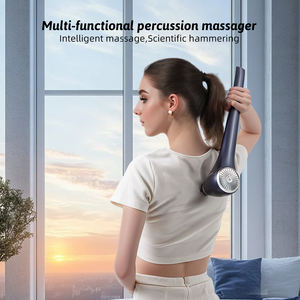 휴대용 무선 진동 마사지 해머 6단 속도 조절 6개 마사지 헤드 2000mAh 배터리 브러시리스 모터 - Product Image 2