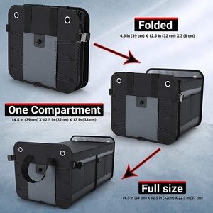 Organizador portátil de poliéster para <span class=keywords><strong>maletero</strong></span> de <span class=keywords><strong>coche</strong></span>, <span class=keywords><strong>caja</strong></span> de almacenamiento y contenedores, estantes de garaje - Product Image 3