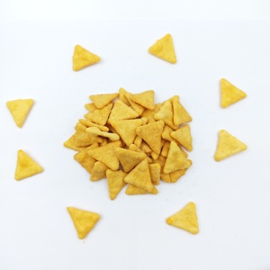 Craquelins de maïs triangulaires saveur <span class=keywords><strong>fromage</strong></span>, croustillants, type Senbei, en gros, pour marque privée OEM, approvisionnement en vrac de snacks céréaliers - Product Image 3
