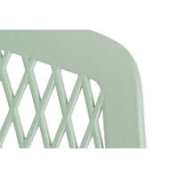 Chaise en métal PP 57x57x80:5 Vert