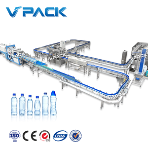Automático V PACK <span class=keywords><strong>8</strong></span>-<span class=keywords><strong>8</strong></span>-3 botella de agua bebida enjuague llenado tapado 3 en 1 máquina/máquina de llenado de agua completa - Product Image 1