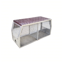 Nouvelle cage à chien en aluminium robuste tendance pour remorque, camionnette et pick-up