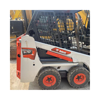 Mini chargeuse coulissante à roues d'occasion avec prix réduit importé d'origine BOBCAT S70 avec EPA et CE en vente