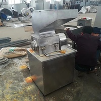 Broyeur à marteaux en acier inoxydable SUS304, machine à broyer les aliments, les épices et les herbes