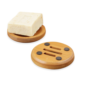 <span class=keywords><strong>Portasapone</strong></span> rotondo fatto a mano di bambù fatto a mano di viaggio organico del contenitore del sapone di Logo su ordinazione dell'accessorio del <span class=keywords><strong>bagno</strong></span> per la <span class=keywords><strong>doccia</strong></span> - Product Image 3