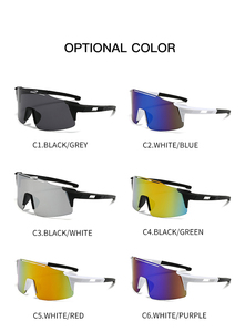 Neue Großhandel Männer Frauen Sport brille Radfahren Sonnenschutz Mode Angeln Sonnenschutz Fahrrad Outdoor Custom ized Logo Sonnenbrille - Product Image 3