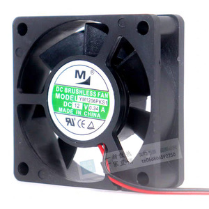 Ventilateur sans balais Thyssen DC 60x60x25mm 12V 0.34A Modèle Ym1206pks1 Fabriqué en Chine - Product Image 1