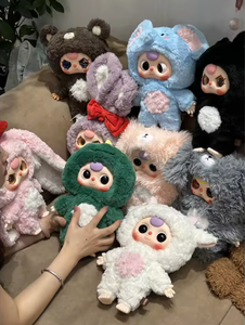 Muñeca Kawaii PAS Guess, Juguete Sorpresa en Caja Ciega, Juguetes Misteriosos para Niños de 30-35 cm, 25-36 m, Bebé Tres-400% V1 - Product Image 1