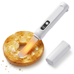 Couteau à beurre intelligent étanche IP68 en acier inoxydable, gadget de cuisine avec batterie 2500 mAh pour une application facile - Présentation du produit - Product Image 1