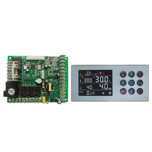 Microcomputer control intelligence water type zone 12v dc thermostat temperature controller