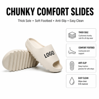 Claquettes unisexes personnalisées en EVA, pantoufles de créateur, chaussures nuages à mémoire de forme, Nuvens Chinela, pantoufles originales pour femmes et hommes