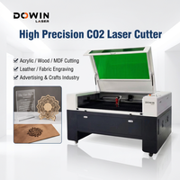 Machine de découpe laser CO2 de bureau 1390 6090 100W 150W avec CCD pour cuir, contreplaqué, MDF, acrylique, pierre