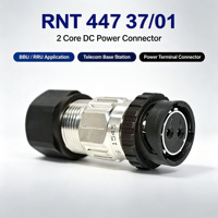 Connecteur d'alimentation CC 2 cœurs RNT 447 37/01 pour borne de puissance de station de base Ericsson BBU RRU