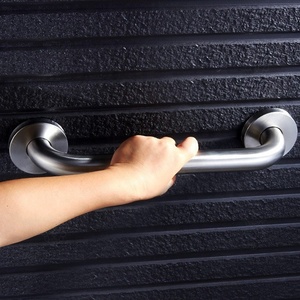 ราวจับนิรภัยสำหรับห้องอาบน้ำ,ราวจับแบบสแตนเลส12นิ้วด้ามจับประตูบาร์สำหรับอ่างอาบน้ำชักโครก - Product Image 3