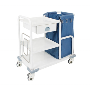Heavy Duty Hospital Hand Push Laundry <strong>Trolley</strong> With Dust Bag For Dirty <strong>Dressing</strong> Linen Cleaning And Handling - Product Image 6