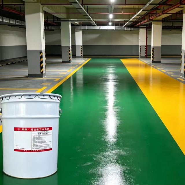 High Hardness Wear Resistant Acrylic Polyurethane Topcoat for Garage & Court Concrete Floors