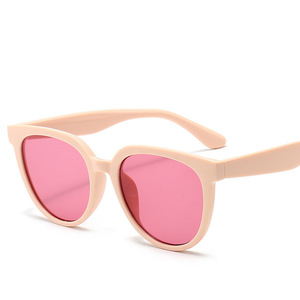 Lunettes de soleil Qianai œil de chat rose UV400, monture en acétate, unisexe, mode, protection solaire, style voyage et conduite J1-3898 - Product Image 3