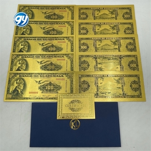 ธนบัตรกัวเตมาลาเคลือบทองคำ <span class=keywords><strong>100</strong></span> ดอลลาร์ ขายส่ง <span class=keywords><strong>ราคา</strong></span>แข่งขัน - Product Image 5