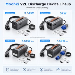 อุปกรณ์ปล่อยพลังงาน V2L สำหรับรถยนต์เทสล่า รุ่น 3 Y S X รองรับ NACS CCS2 กำลังไฟฟ้ากระแสสลับแบบพกพา 3.5kW 5kW 7.5kW - Product Image 2