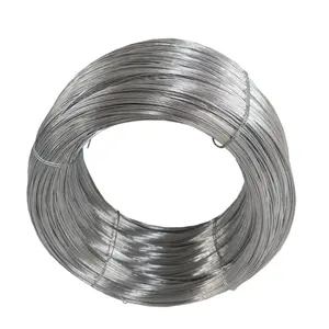 Alambre de acero galvanizado por inmersión en caliente para Clase de uñas Venta caliente un alambre de acero galvanizado recubierto de zinc Alambre de ductilidad gi