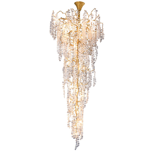 Duplex Building Staircase Pendant Light Custom Long Stairwell <b>Chandeliers</b> for Indoor Decoration - Product Image 4