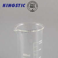 Bécher en verre Borosilicate avec bec verseur, prix de fabrication
