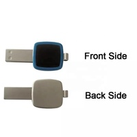 Clé USB promotionnelle pour voiture Flash USB en métal personnalisé avec porte-clés Logo lumineux Clé USB pour la promotion de la marque
