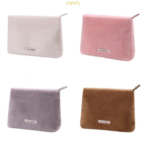 Bolsa de Almacenamiento Personalizada de Piel de Conejo, Estilo Clásico Otoño-Invierno, Bolsa de Viaje, Personalización de Logotipo Disponible - Product Image 2