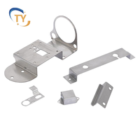 Fabrication sur mesure de tôles métalliques, étriers en acier inoxydable de 5 mm, services de soudage laser, pièces pliées en métal, support d'angle métallique, ISO9001