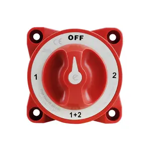 Dual Battery Isolator Marine Switch 4 Position 350 Amp 12V Battery Switch