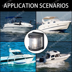 Feu de navigation pour yacht 12VDC, lampe de signalisation LED étanche pour bateau de plaisance et utilisation hors-bord - Product Image 4
